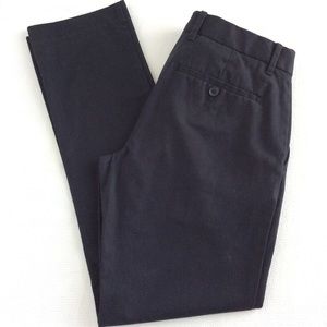 Flat Front Slim Fit Tailored Khakis 28x30